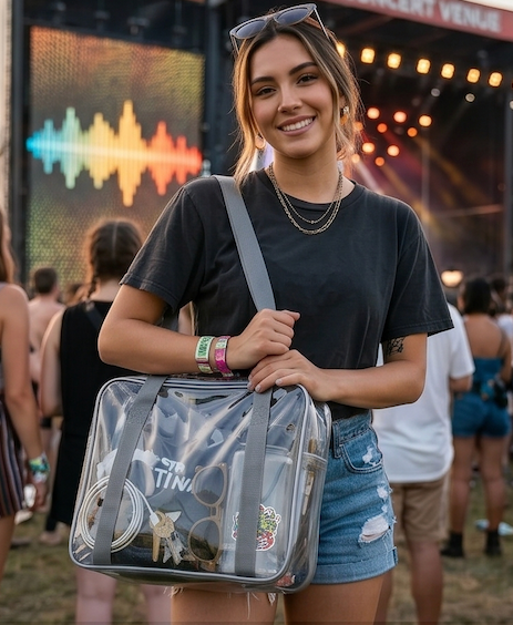 Transparent Event Bag (Festival/Concert Approved)