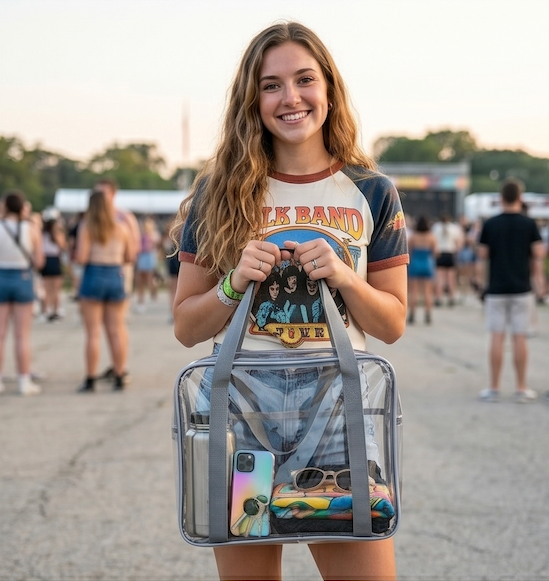 Transparent Event Bag (Festival/Concert Approved)