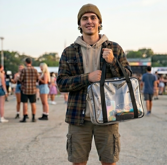 Transparent Event Bag (Festival/Concert Approved)
